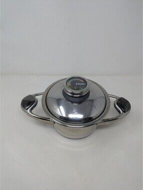 Zepter Masterpiece Sauce Pan 2L Thermo Control Lid 316Ti Stainless Steel